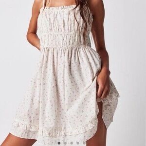 free people floral dress size xsmall